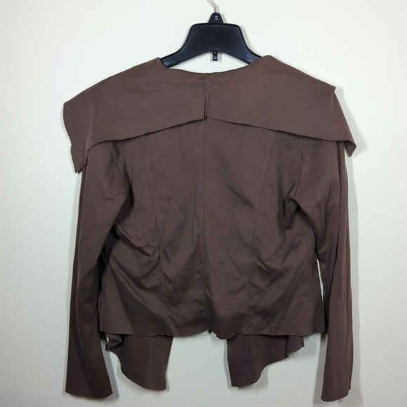 Peruvian Connection Pima Cotton Open Front Cardigan size M - Picture 6 of 6